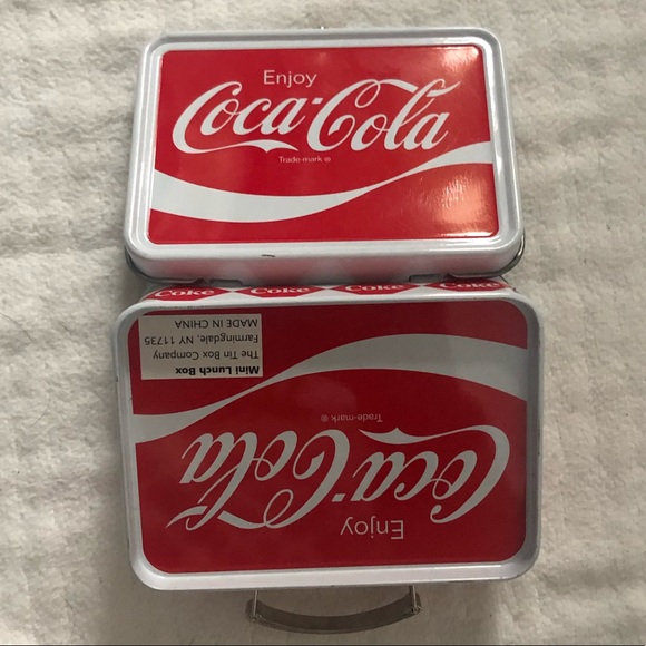 NWOT 3 Coca Cola Tins, 2 packs of Cards - Picture 7 of 16
